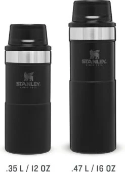 Stanley Trigger-Action Travel Mug 0.47L - Thermosfles - Matt Black -Keukenproducten Winkel 875x1200
