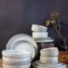 Selinex Stoneware - Serviesset - Grijs - 16 Delig 4 Persoons - CADEAUTIP - CADEAU -Keukenproducten Winkel 919x1200 1