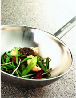 Demeyere Wok - Ø 30 Cm - Vlakke Bodem 16 Demeyere Wok - Ø 30 Cm - Vlakke Bodem -Keukenproducten Winkel 925x1200