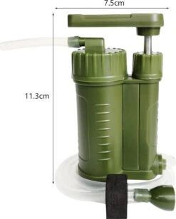 Luxe Water Filter Straw Incl. Waterzak - Complete Set - Waterfilter - Waterfles - Waterzuiveraar - Outdoor Life - Survival - BPA-vrij - Filtert 5000LL -Keukenproducten Winkel 961x1200
